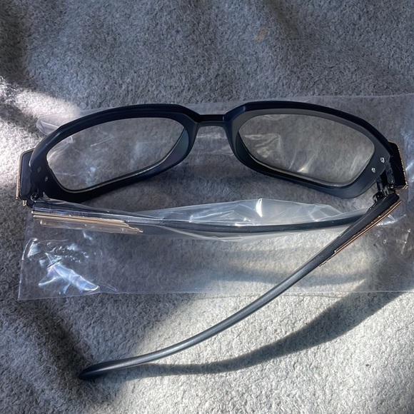 - ⭐️CELEBRITY  MATTE BLACK Gazelle STYLE Retro Frame Glasses *NEW* - Picture 5 of 8